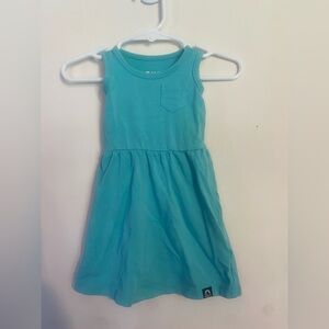 RAGS Essentials Tank Dress size 3-6 months in pool blue, baby, teal, outfit
